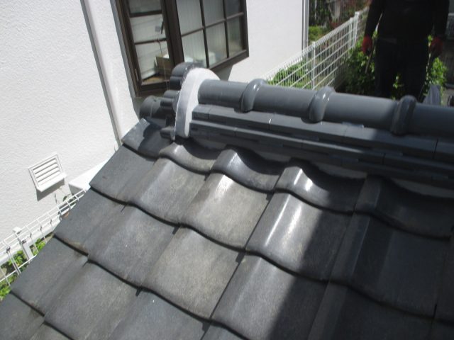 稲美町で棟積み替え完了